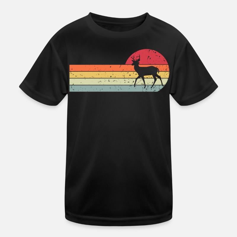 roe deer Kids Functional T-Shirt