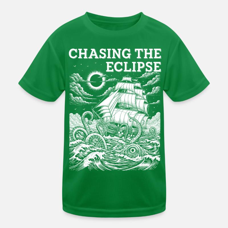 Aventure de l’éclipse solaire T-shirt sport Enfant