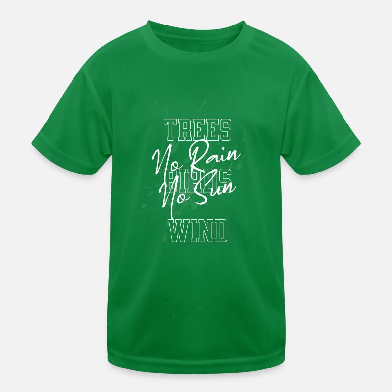 Forests and Wind Creative Print Kids Functional T-Shirt