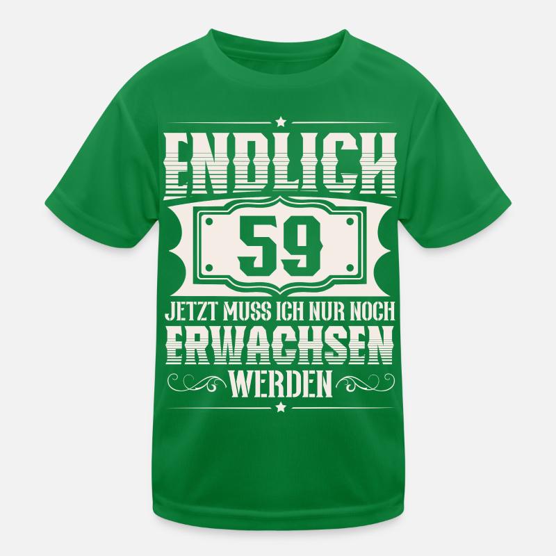 59e anniversaire T-shirt sport Enfant