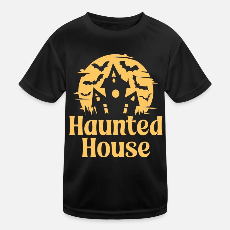 Spukhaus Kinder Funktions-T-Shirt