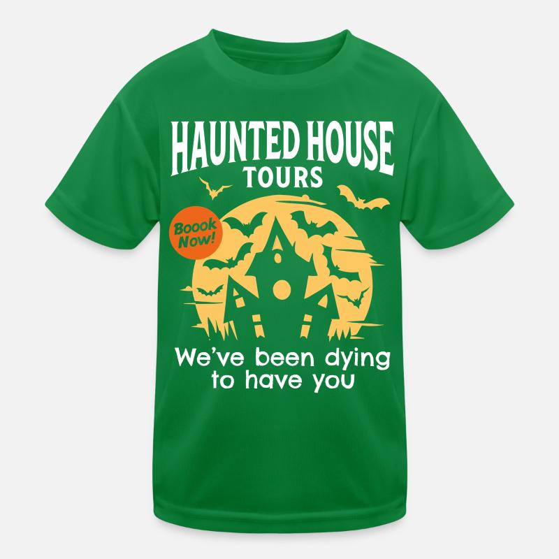Visites de maisons hantées T-shirt sport Enfant
