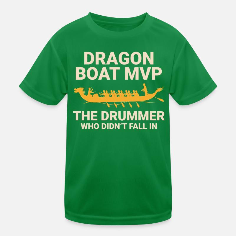Champion de course de bateaux-dragons T-shirt sport Enfant