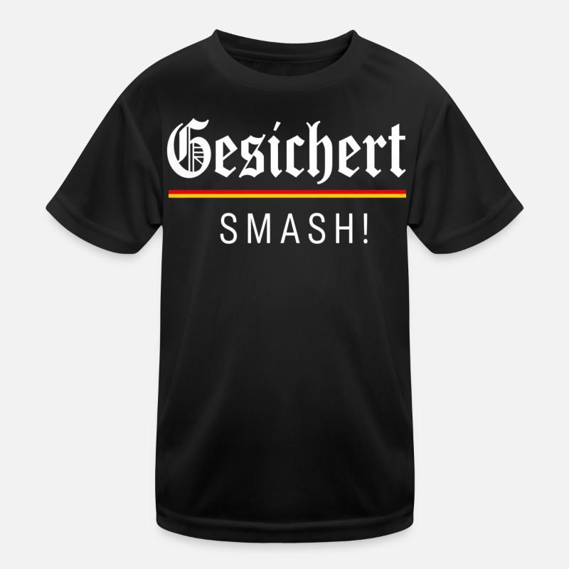 Secured SMASH! Germany Kids Functional T-Shirt
