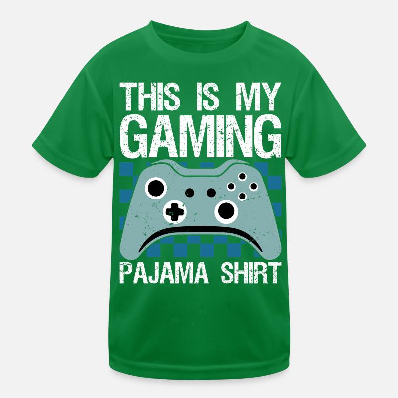C’est mon jeu Chemise de pyjama Drôle Jeu vidéo T-shirt sport Enfant