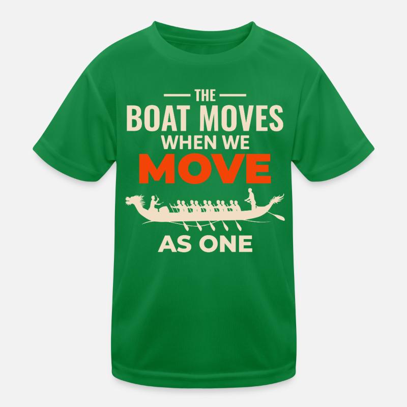 Bateau Dragon Unity Design T-shirt sport Enfant