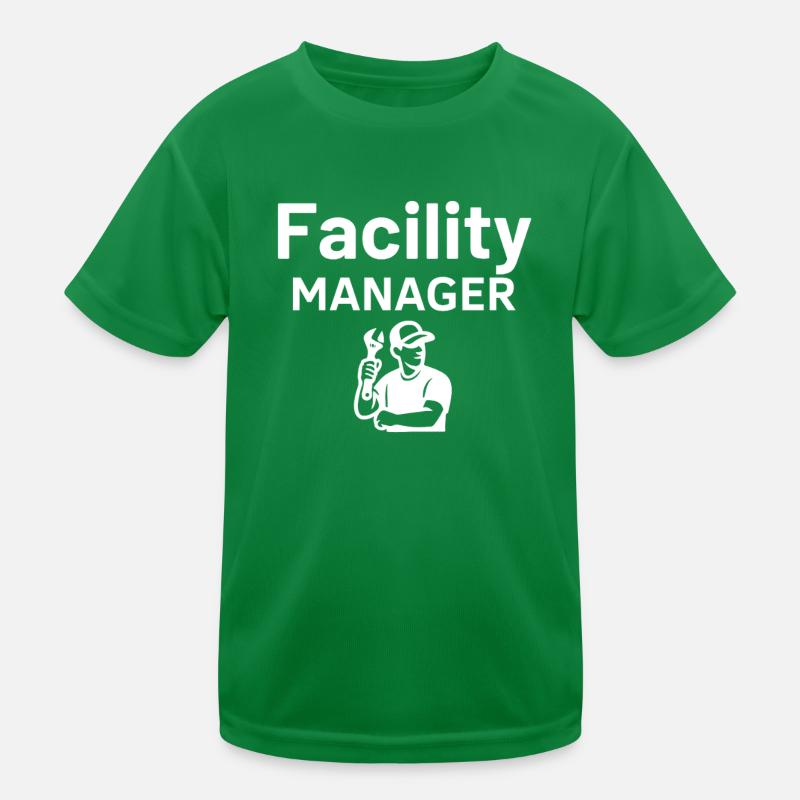 Gestionnaire d’installations T-shirt sport Enfant