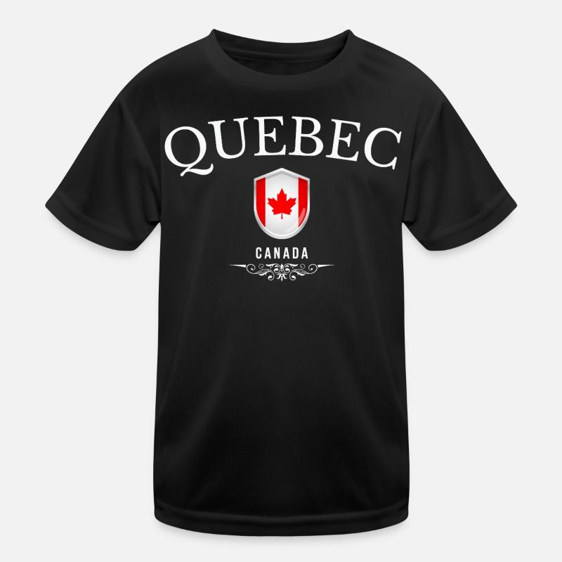 Quebec Canada, souvenir Quebec Kids Functional T-Shirt