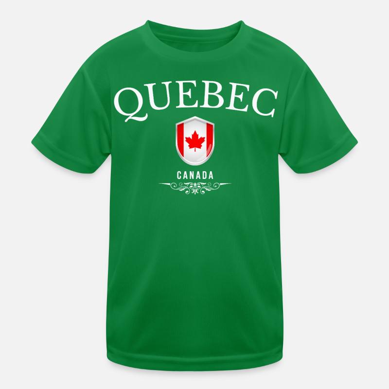 Quebec Kanada, Souvenir Quebec Kinder Funktions-T-Shirt