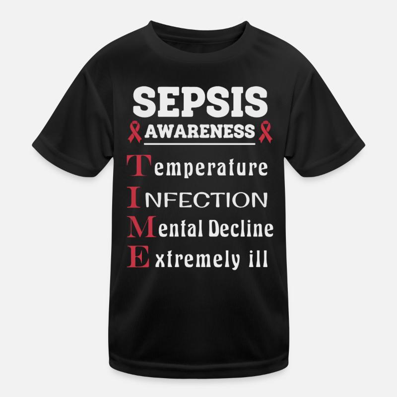 Sepsis Education T.I.M.E. Guide Kids Functional T-Shirt