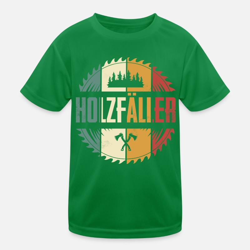 lumberjack Kids Functional T-Shirt