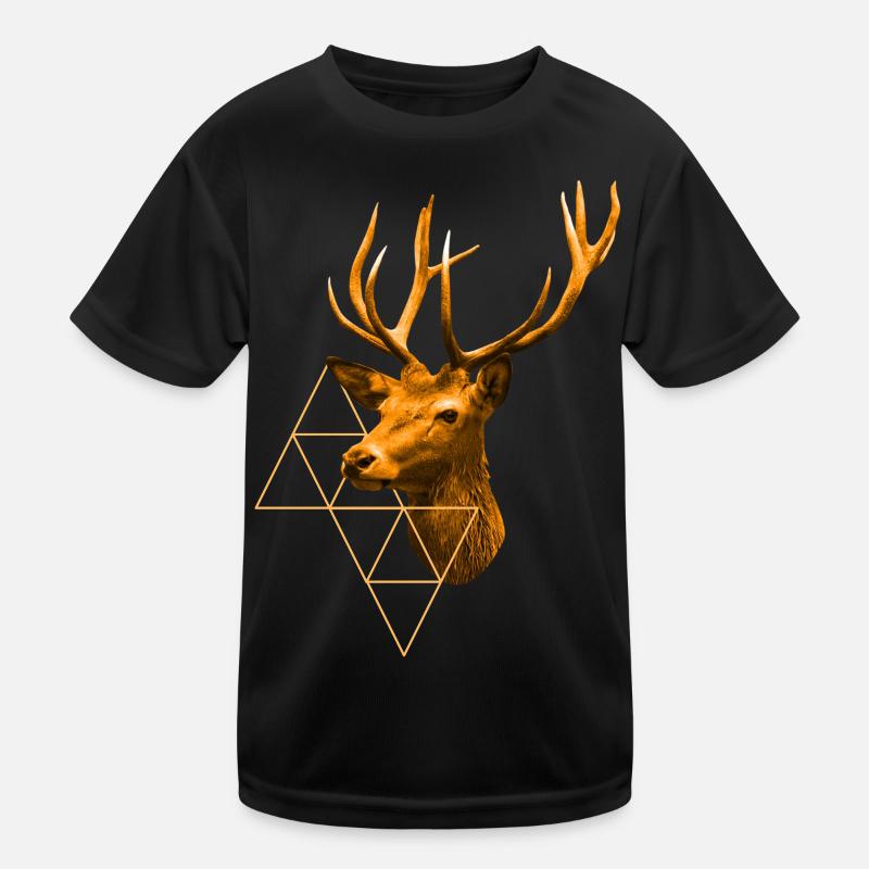 Cerf doré T-shirt sport Enfant