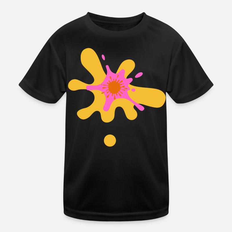 Conception artistique d’explosion de couleurs T-shirt sport Enfant