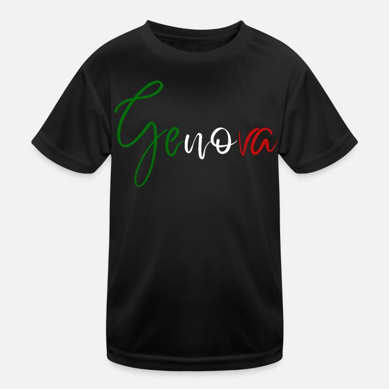 Amo Genoa, design minimaliste élégant T-shirt sport Enfant