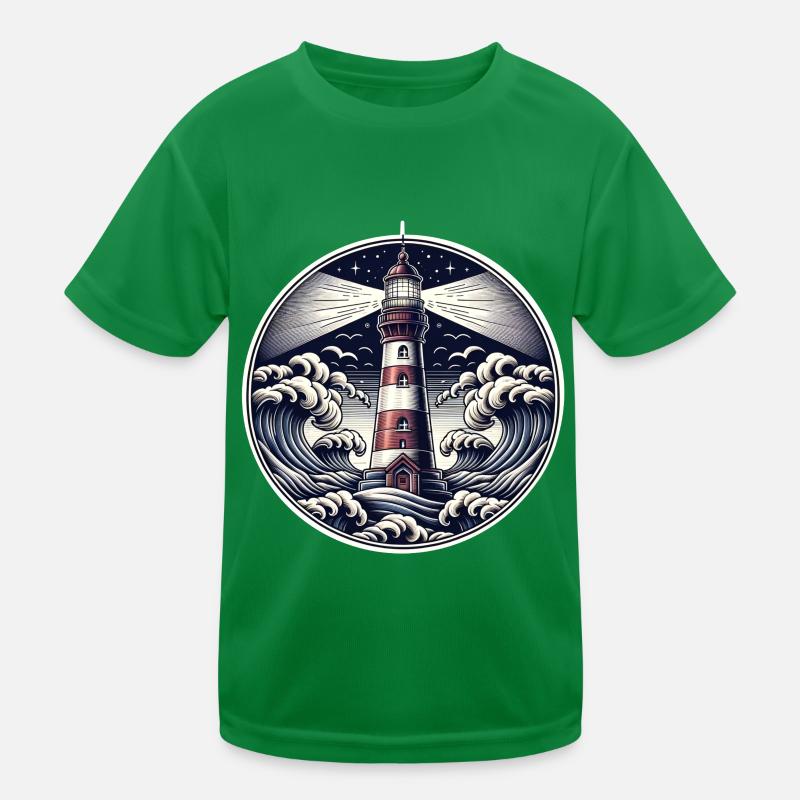 phare T-shirt sport Enfant