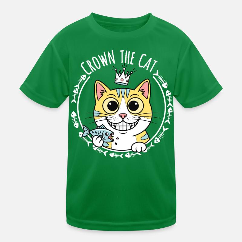 Crown le Chat : Gaton Royal T-shirt sport Enfant