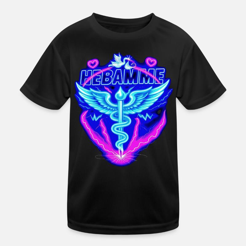 Hebamme Geburtshelfer  Kinder Funktions-T-Shirt