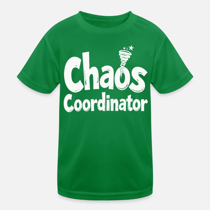Chaos Coordinator - Funny Saying Kids Functional T-Shirt