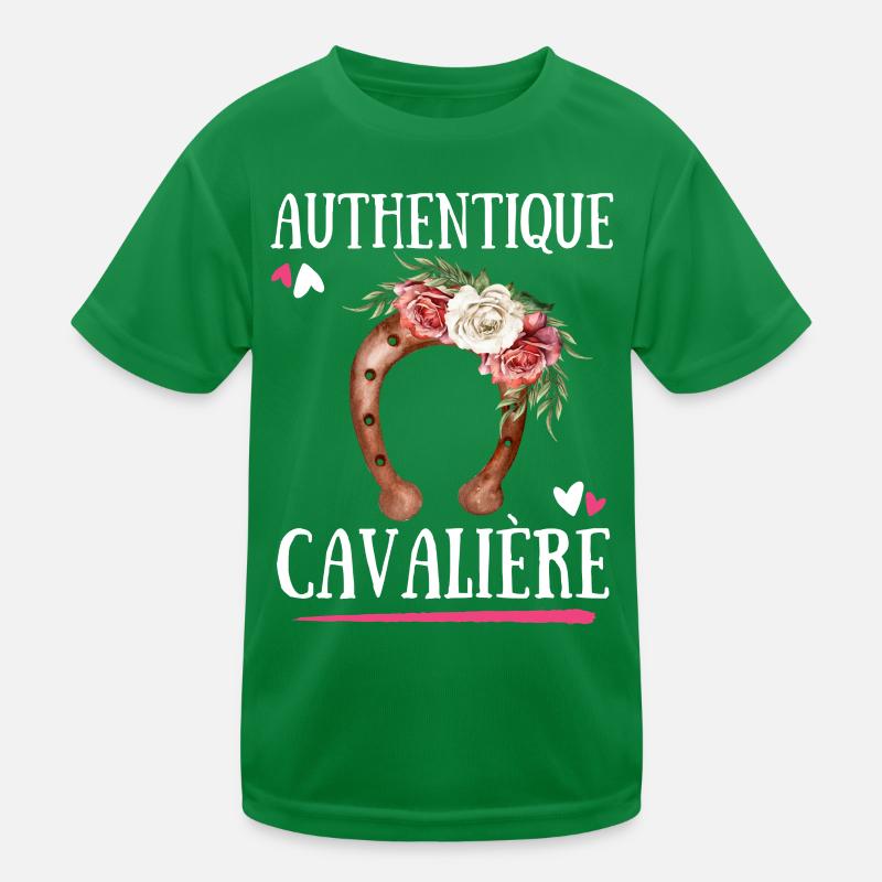 Authentischer Cavaliere Kinder Funktions-T-Shirt
