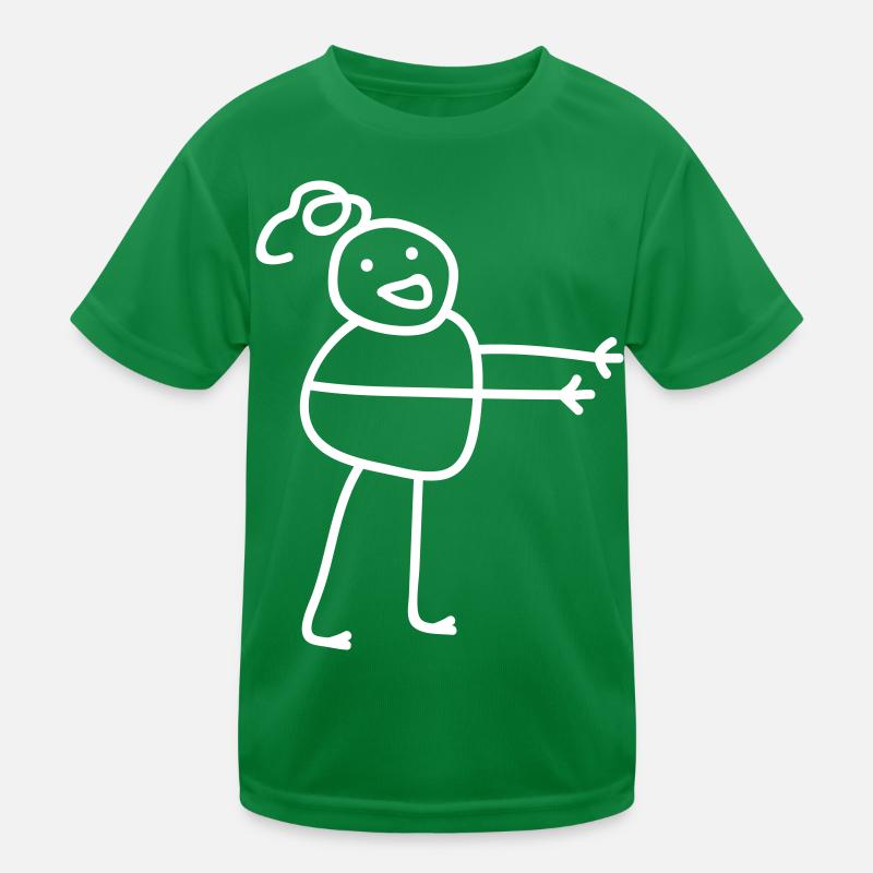 Hugging Man Geschenk Kinder Funktions-T-Shirt
