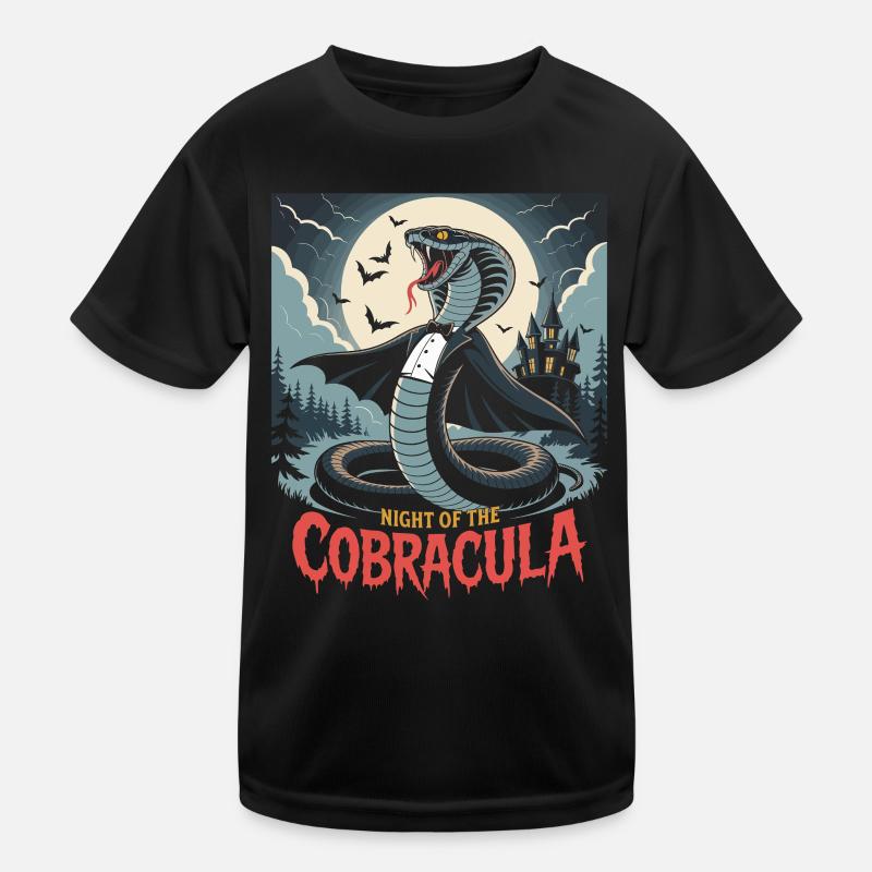 La Nuit du Cobra - Vampire Design T-shirt sport Enfant