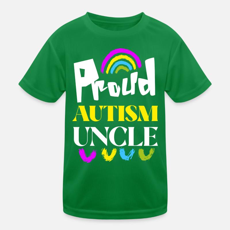 Oncle fier autiste T-shirt sport Enfant