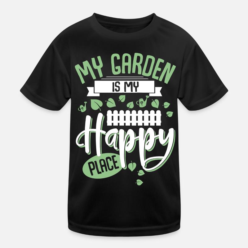 Garten Schrebergarten Kinder Funktions-T-Shirt