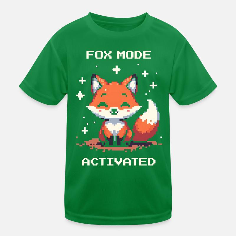 Mode renard activé | Shifter T-shirt sport Enfant