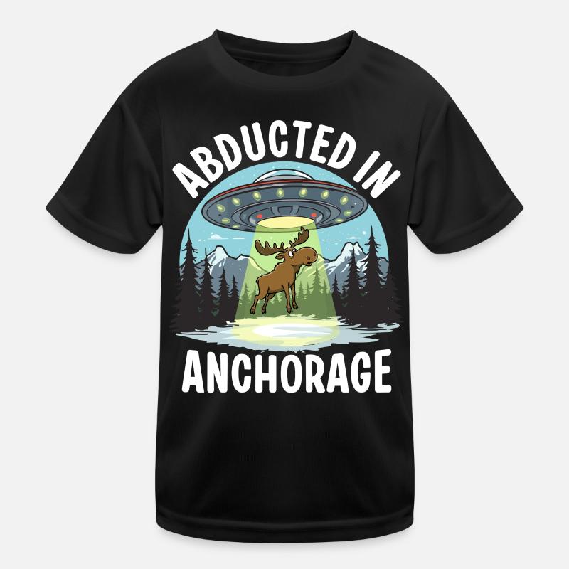 Entführt in Anchorage Kinder Funktions-T-Shirt