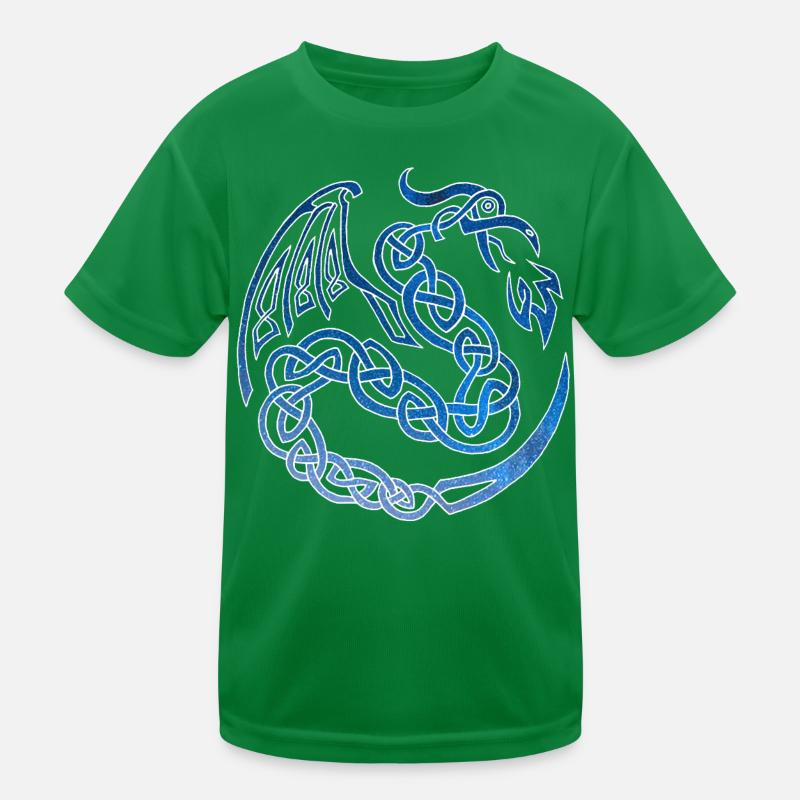 Dragon celte galactique T-shirt sport Enfant