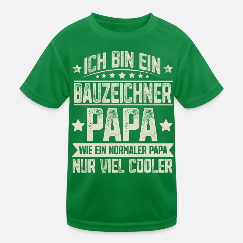 Dessinateur Papa T-shirt sport Enfant