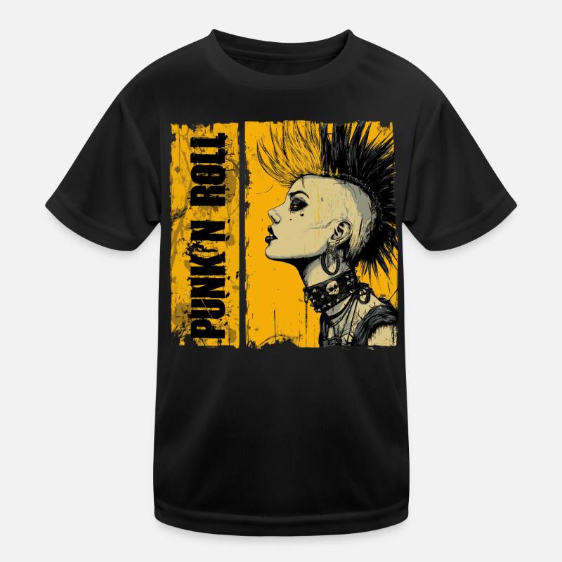 Fille Punk’n Roll T-shirt sport Enfant