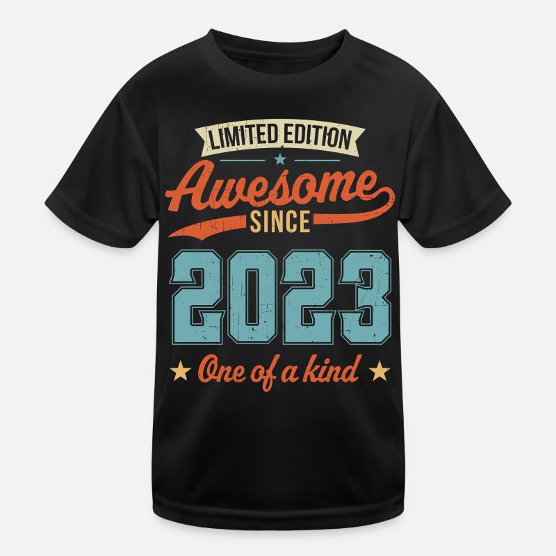 Awesome Since 2023 Kids Functional T-Shirt