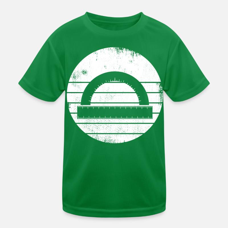 Semi-circular protractor Kids Functional T-Shirt