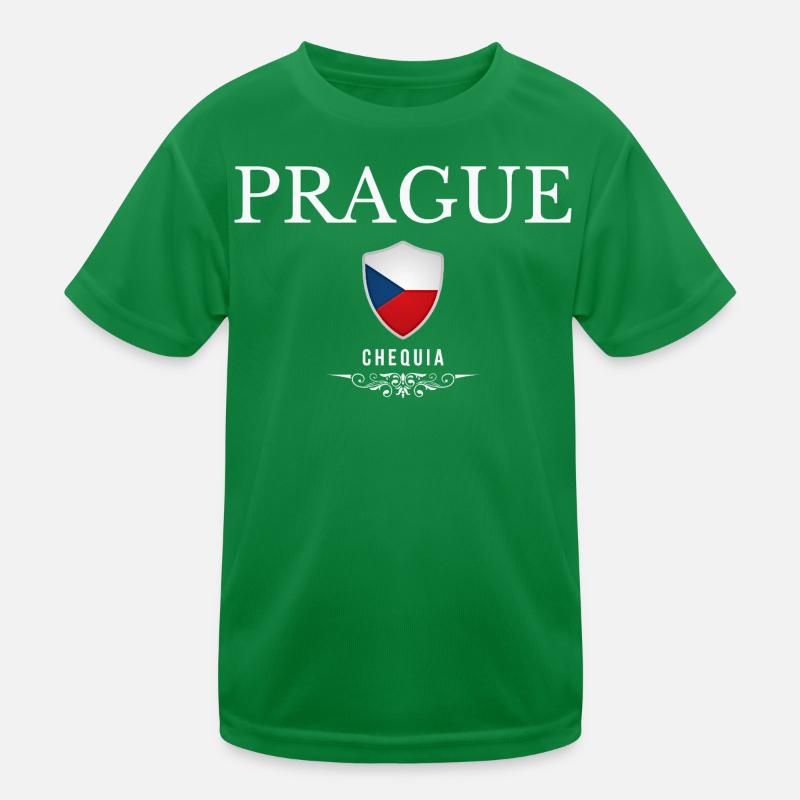 Prague Czech Republic, souvenir Prague Kids Functional T-Shirt