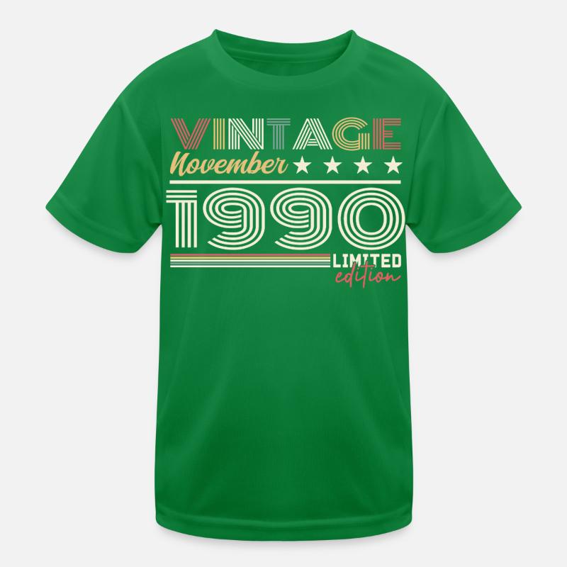 November 1990 Kids Functional T-Shirt