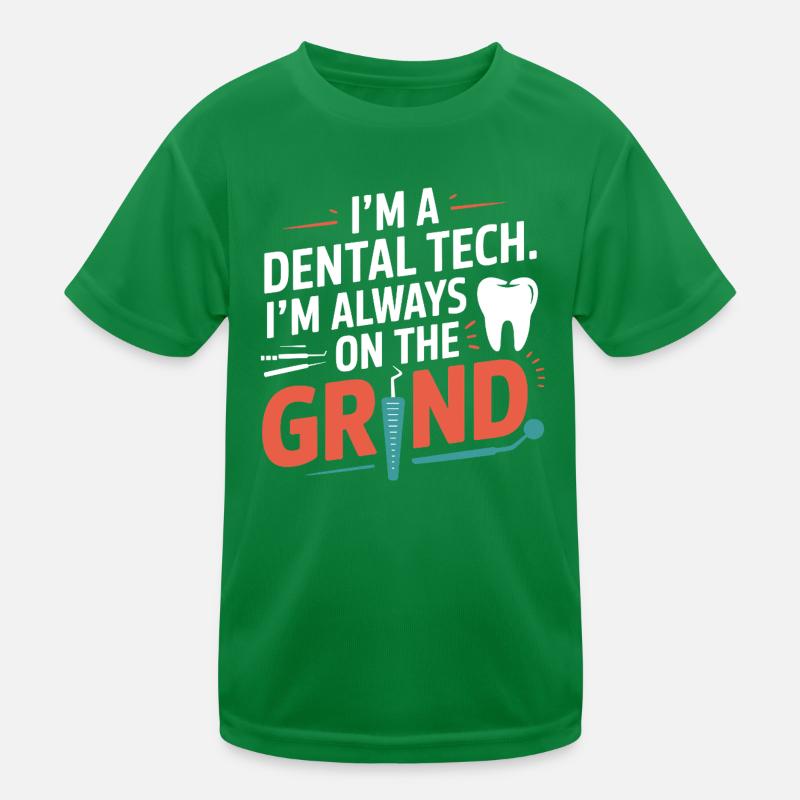 Dentalkeramik-Maltechnik Kinder Funktions-T-Shirt