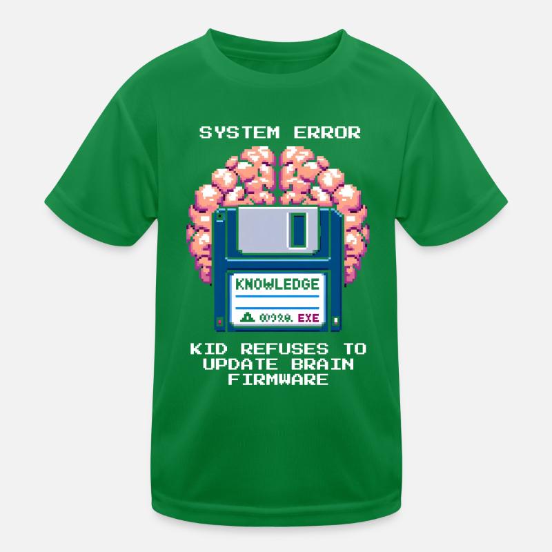Erreur système : mise à jour refusée | École à la maison T-shirt sport Enfant