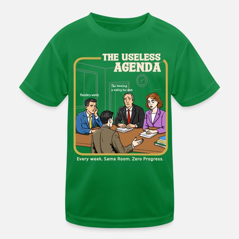 The Useless Agenda Kids Functional T-Shirt