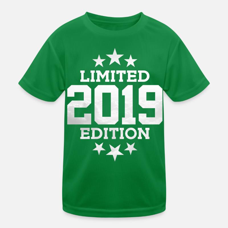 LIMITED EDITION 2019 6. GEBURTSTAG Kinder Funktions-T-Shirt
