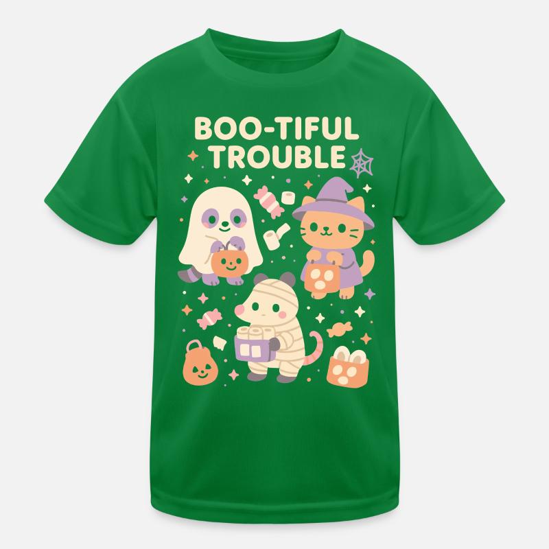 Boo-Tiful Trouble Halloween Costume Fun T-shirt sport Enfant