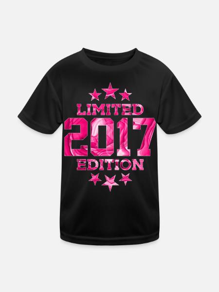 ÉDITION LIMITÉE 2017 9E ANNIVERSAIRE - T-shirt sport Enfant - noir - Devant