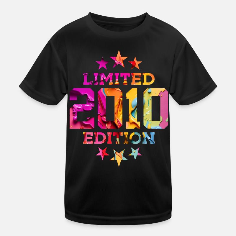 LIMITED EDITION 2010 16. GEBURTSTAG Kinder Funktions-T-Shirt