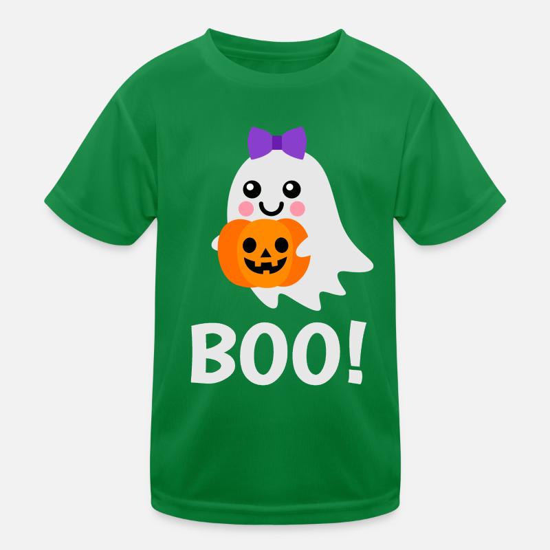 Halloween Design - Süßer Geist Jack o Latern Kinder Funktions-T-Shirt