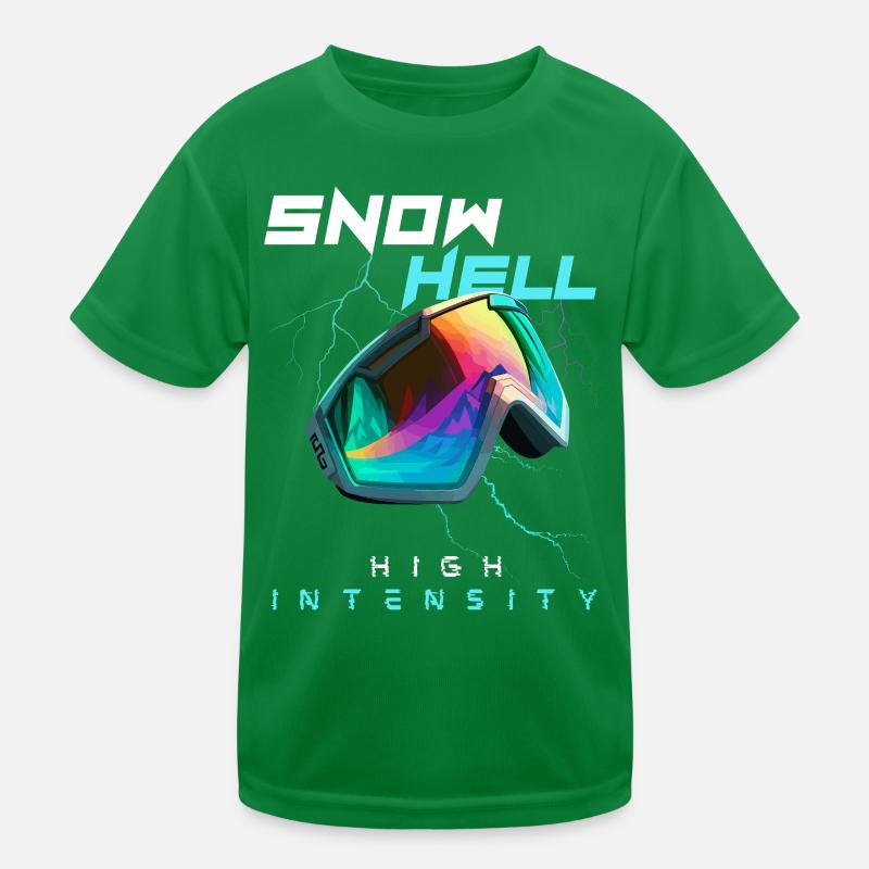 Snow Hell - High Intensity Kids Functional T-Shirt
