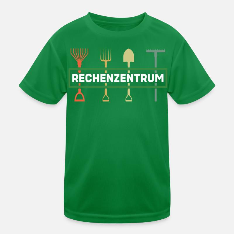 Data Center Gardening Landscapers Kids Functional T-Shirt