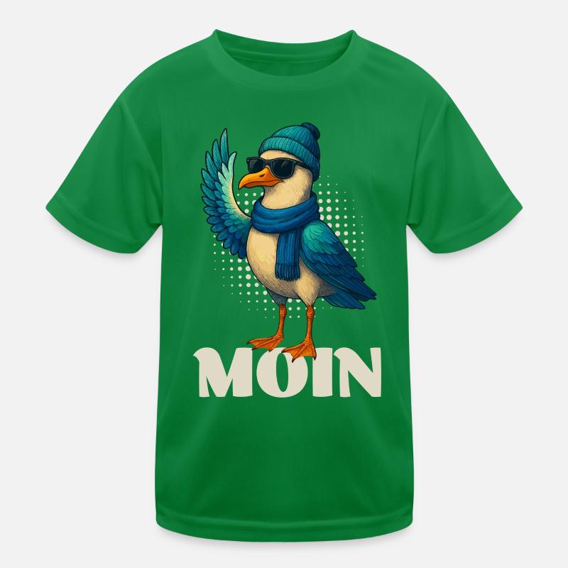 Mouette fraîche - Moin T-shirt sport Enfant