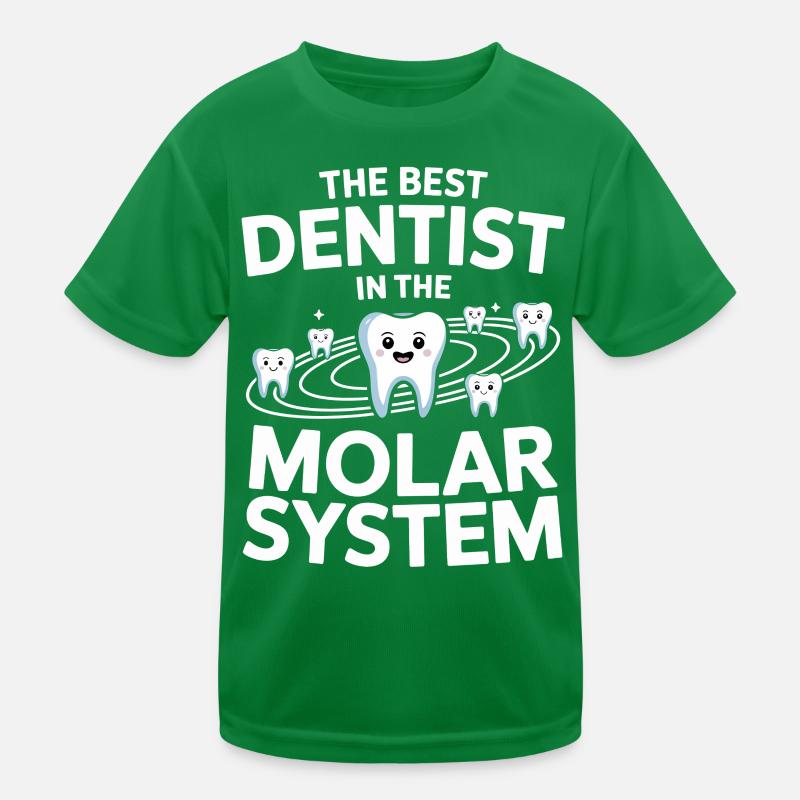 Zahnhelden Molar System Kinder Funktions-T-Shirt
