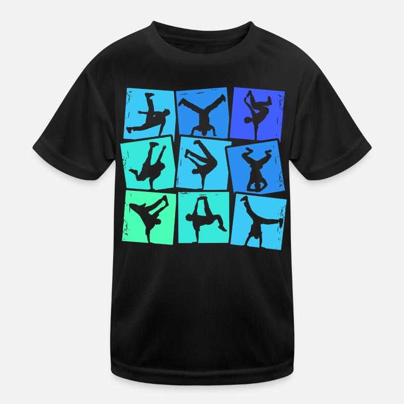 Breakdance Breakdancer Breakdance Enfants Garçons T-shirt sport Enfant