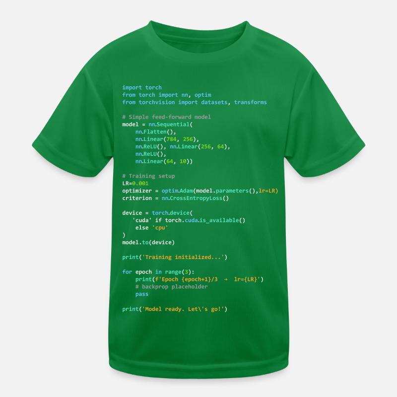 Programmeur Humour - Développeur Logique et Technologie T-shirt sport Enfant